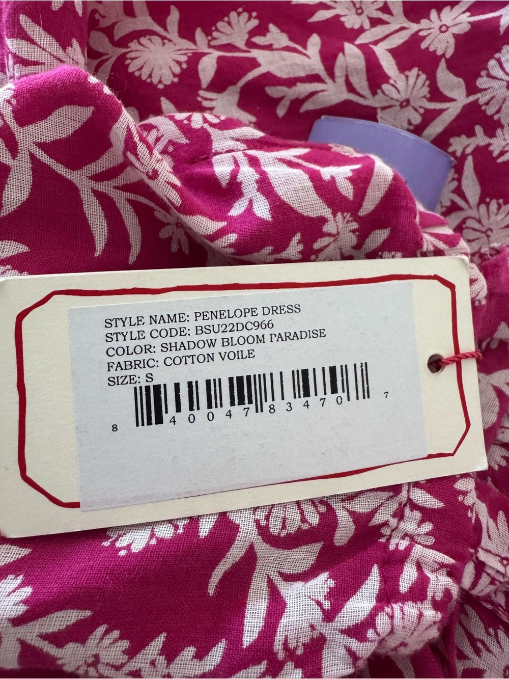 Banjanan Penelope Dress Sleeveless Pink Tiered Maxi Dress - Picture 9 of 9
